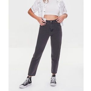 Forever 21 High Rise Mom Jeans